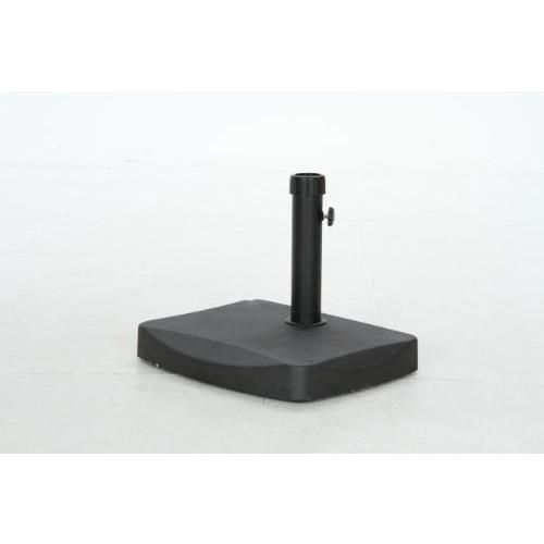 不二貿易 ガーデン 半円パラソルベース 台 20kg ブラック 30500