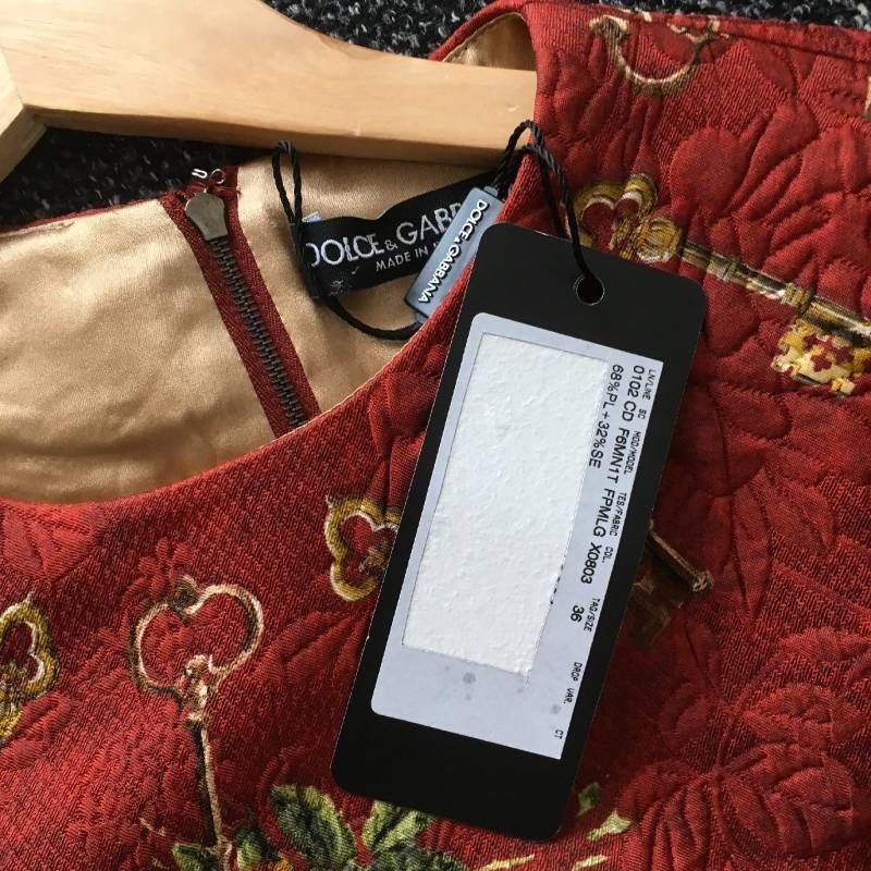 ドルチェ&ガッバーナ　ワンピース　サイズ36 レディース 新品 DOLCE & GABBANA ドルチェ＆ガッバーナ ワンピース36 - メルカリ