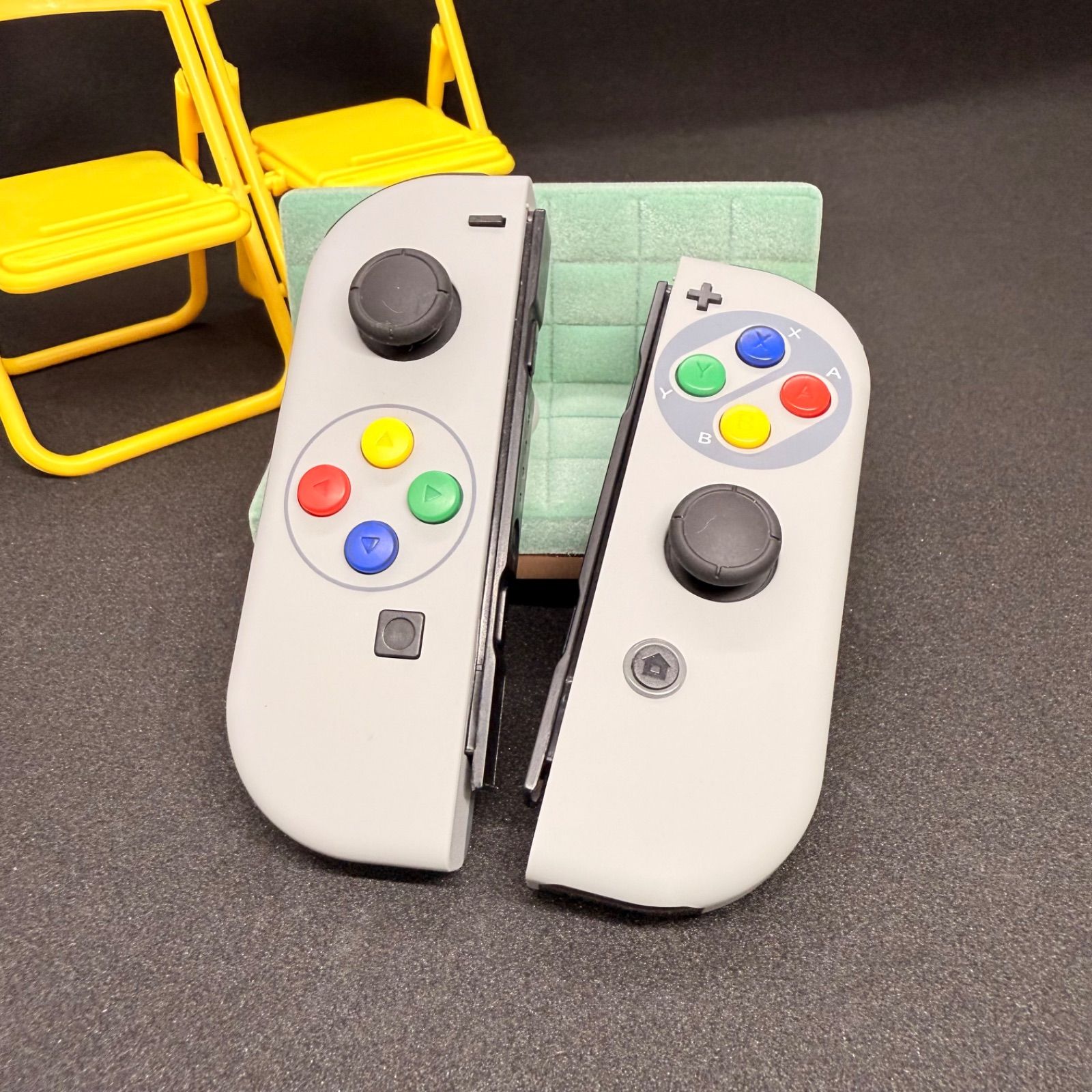 Nintendo Switch Joy-Conジョイコン動作 済カスタム品スーパーファミコン