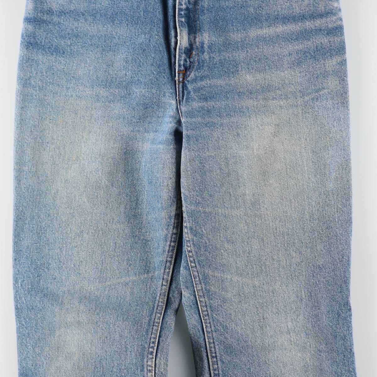 テーパードデニムパンツ レディースM