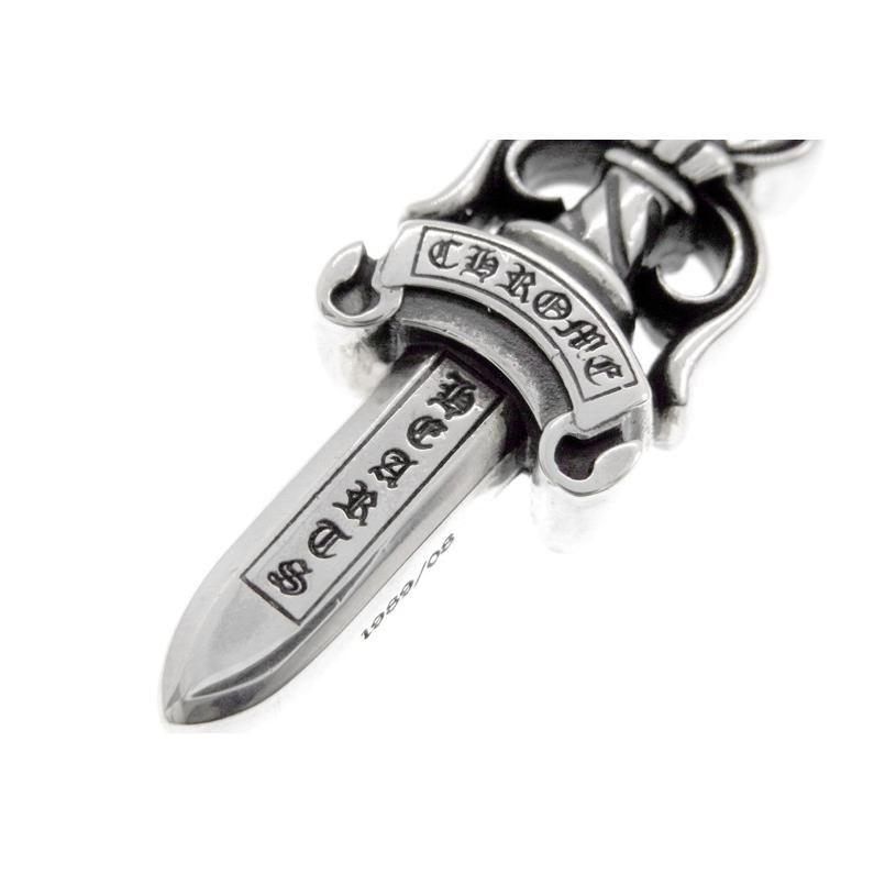 クロムハーツ ダブルダガー ネックレストップ シルバー CHROME HEARTS クロムハーツ ネックレストップ ダブルダガー