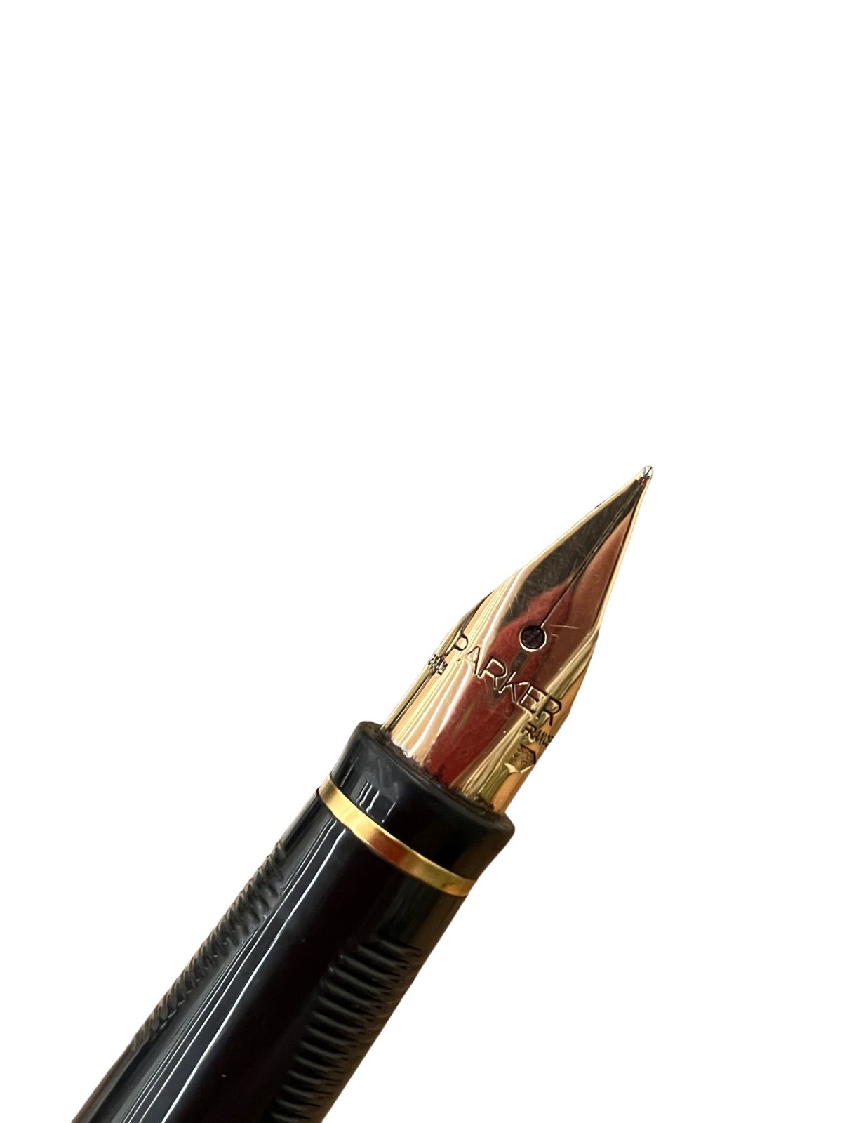 PARKER パーカー 万年筆 ソネット ゴールド マーブルレッド ペン先14K