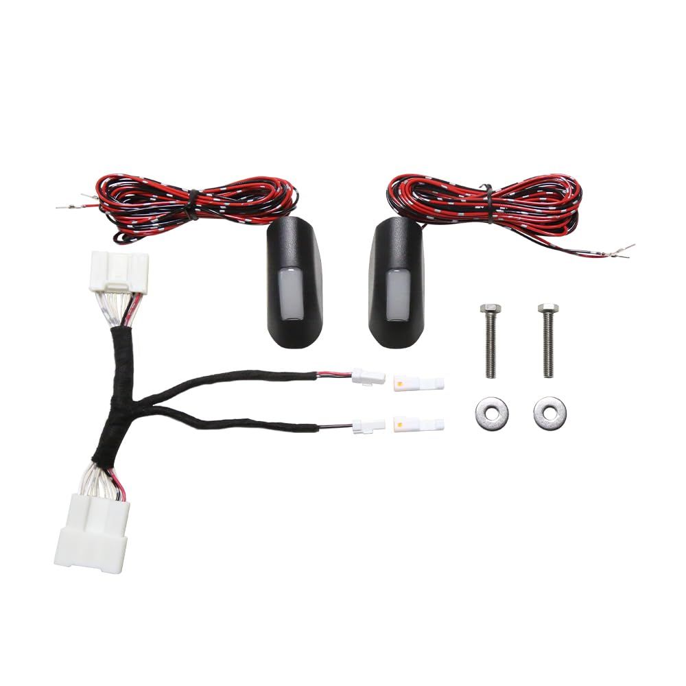 MH23Sスティングレー チューブフルLEDテールライト 赤/透明 2個セット