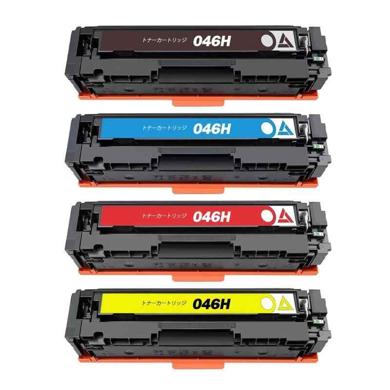 Canon 046 H トナーカートリッジ 4色セット ワンクリックまとめ買い】トナーカートリッジ 046H（大容量
