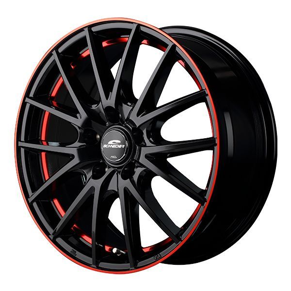 タイヤホイール 4本セット MID SCHNEIDER RX27 17x7J +38 5H 114.3 215