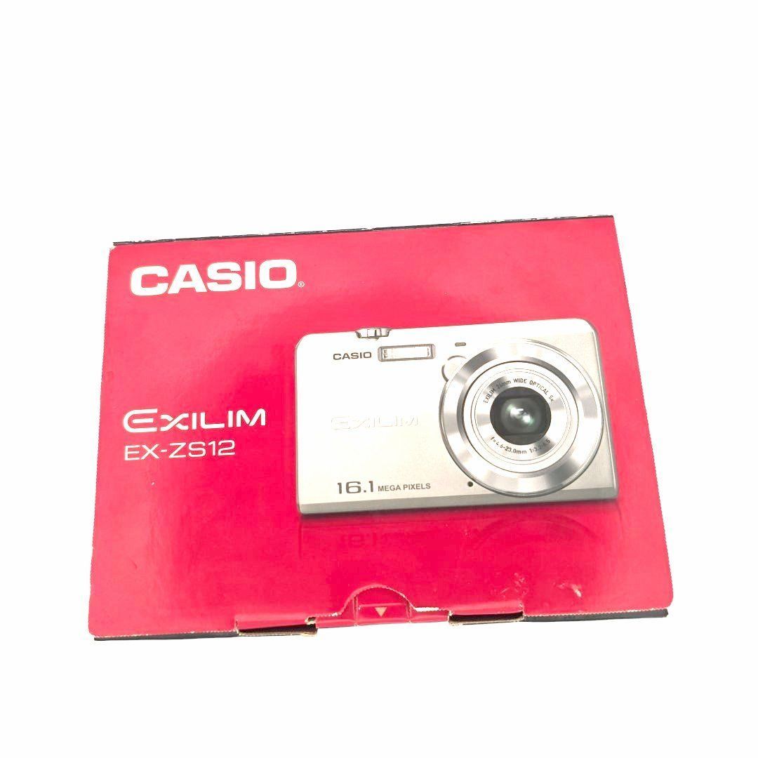 未使用に近い CASIO EXILIM EX-ZS12 - メルカリ