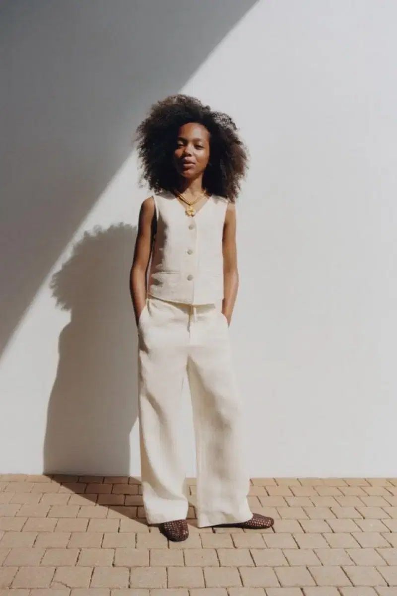 ZARA ザラ リネン 上下セット セット