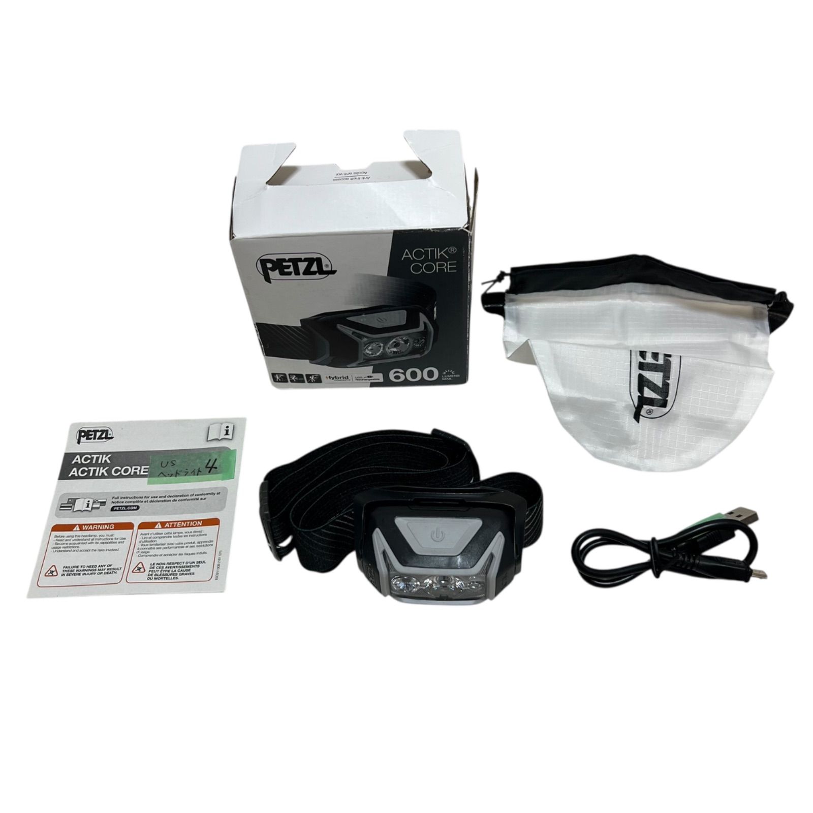 MY1 ヘッドライト Petzl Actik Core