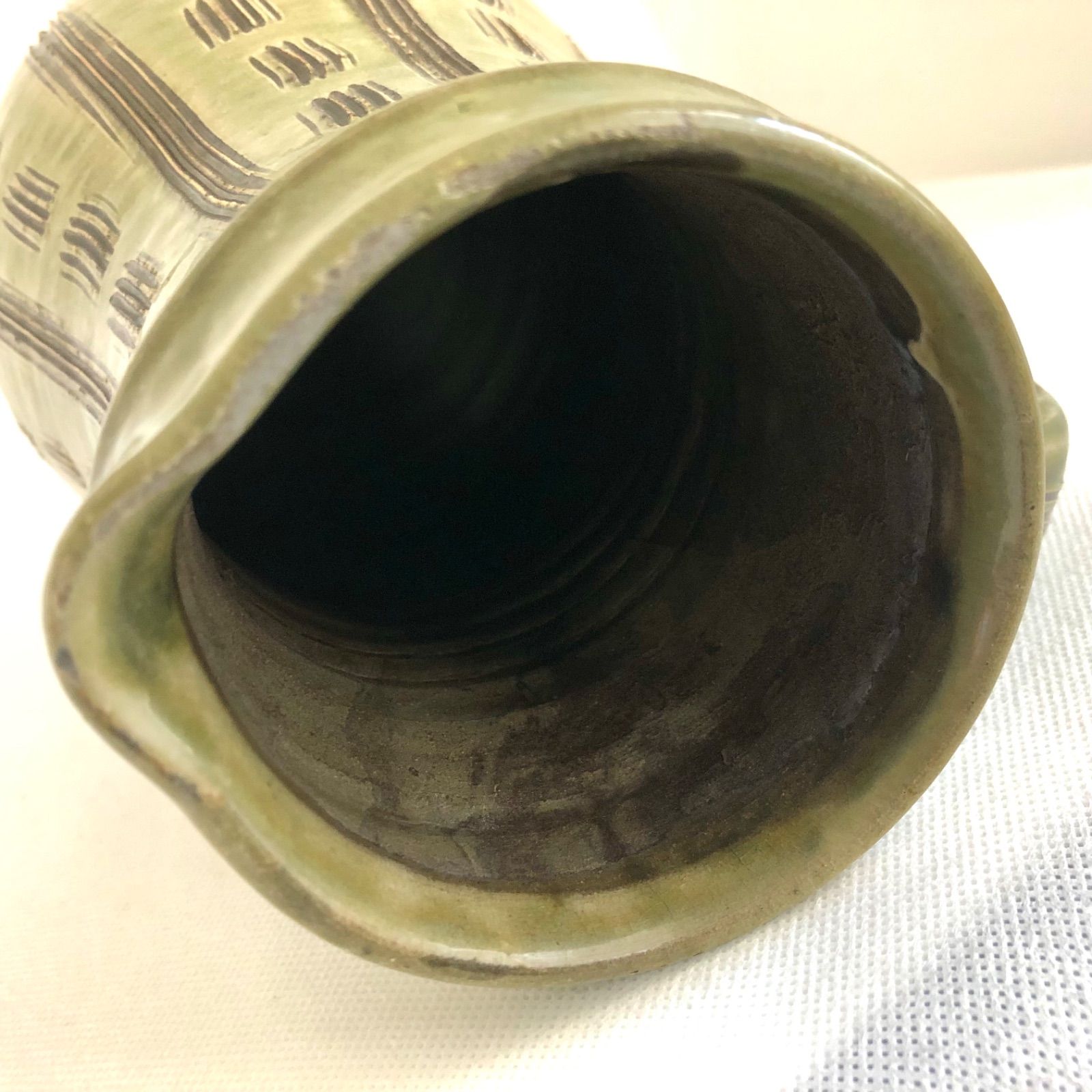 小鹿田焼 ピッチャー 水差し バーナードリーチ 坂本 民藝 陶芸