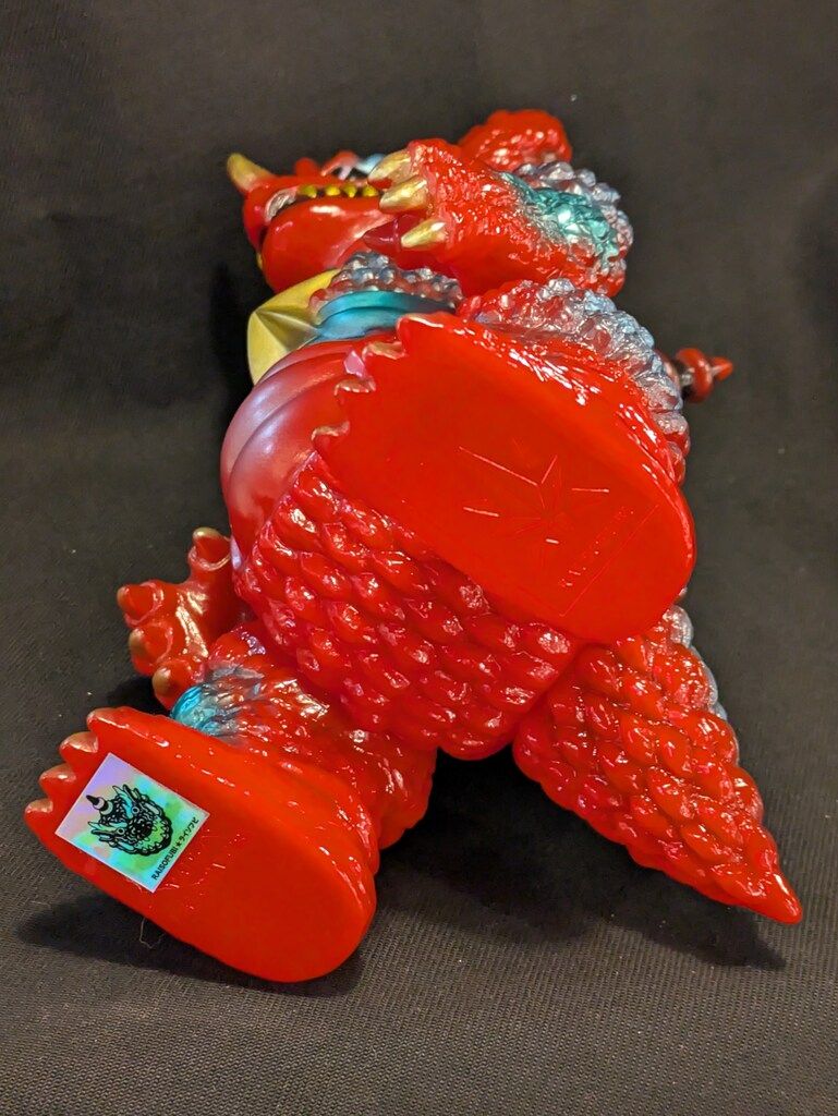 RAI SOFUBI 惑星角龍エンリコモンス 赤成型 - メルカリ RAI SOFUBI 惑星角龍エンリコモンス 赤成型 - メルカリ