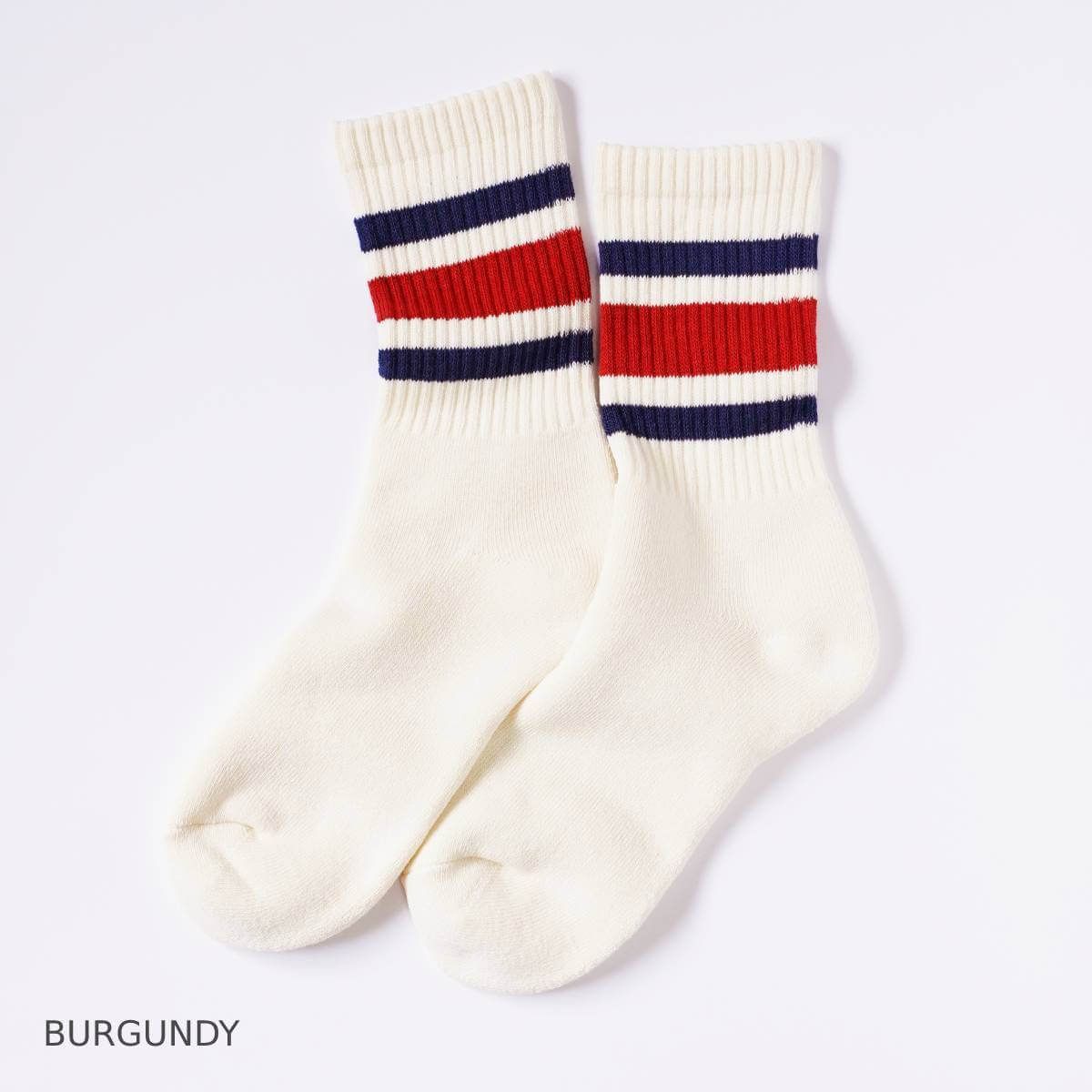 decka Quality socks デカクォリティソックス 80’s Skater Socks Short Length de-40 靴下 ユニセックス レディース メンズ 新品 国内正規品 日本製 【サイズ / 2：25-28cm】