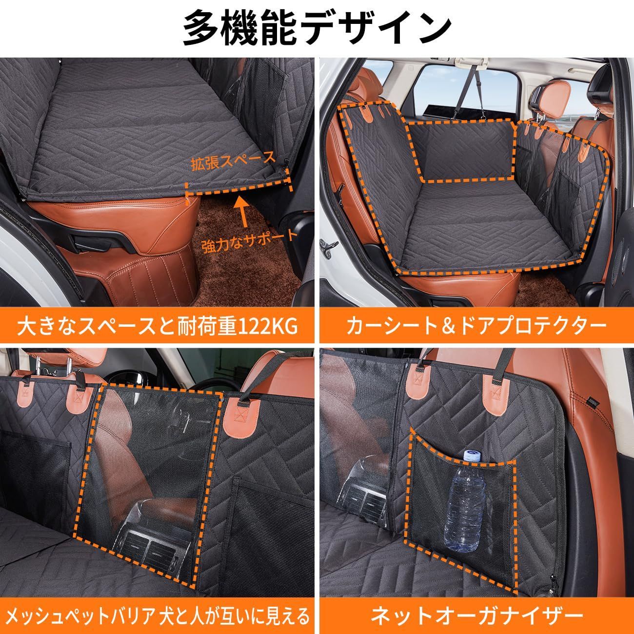 Cavoyo ドライブシート 犬 車 折り畳み 全車種 (ブラック, S) Cavoyo ドライブシート 犬 車 折り畳み 全車種 (ブラック, S) Cavoyo