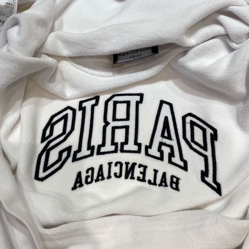 すぐ届く【BALENCIAGA】バレンシアガ PARIS コットン パーカー すぐ届く【BALENCIAGA】バレンシアガ PARIS コットン パーカー