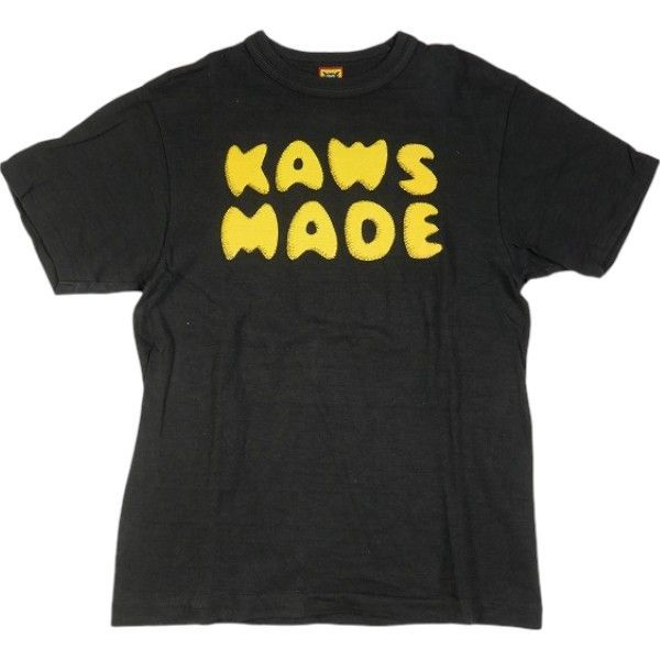 Size【S】 HUMAN MADE ヒューマンメイド ×KAWS T-Shirt #3 KAWS MADE LOGO Black Tシャツ 黒  【中古品-非常に良い】 20793574 - メルカリ