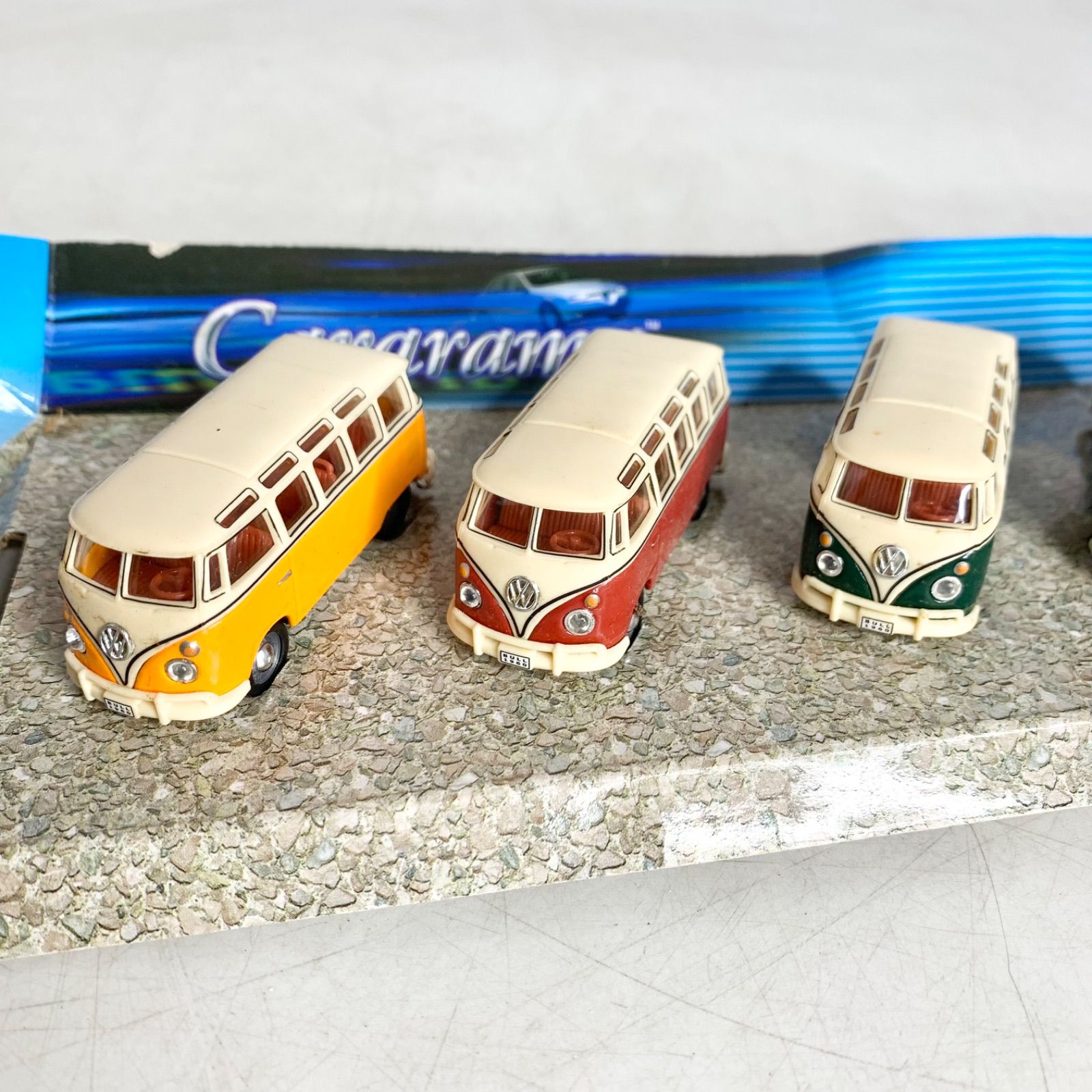 Cararama VWワーゲンバス　 6台セット HONGWELL Cararama フォルクスワーゲン バス VW BUS 6台 セット