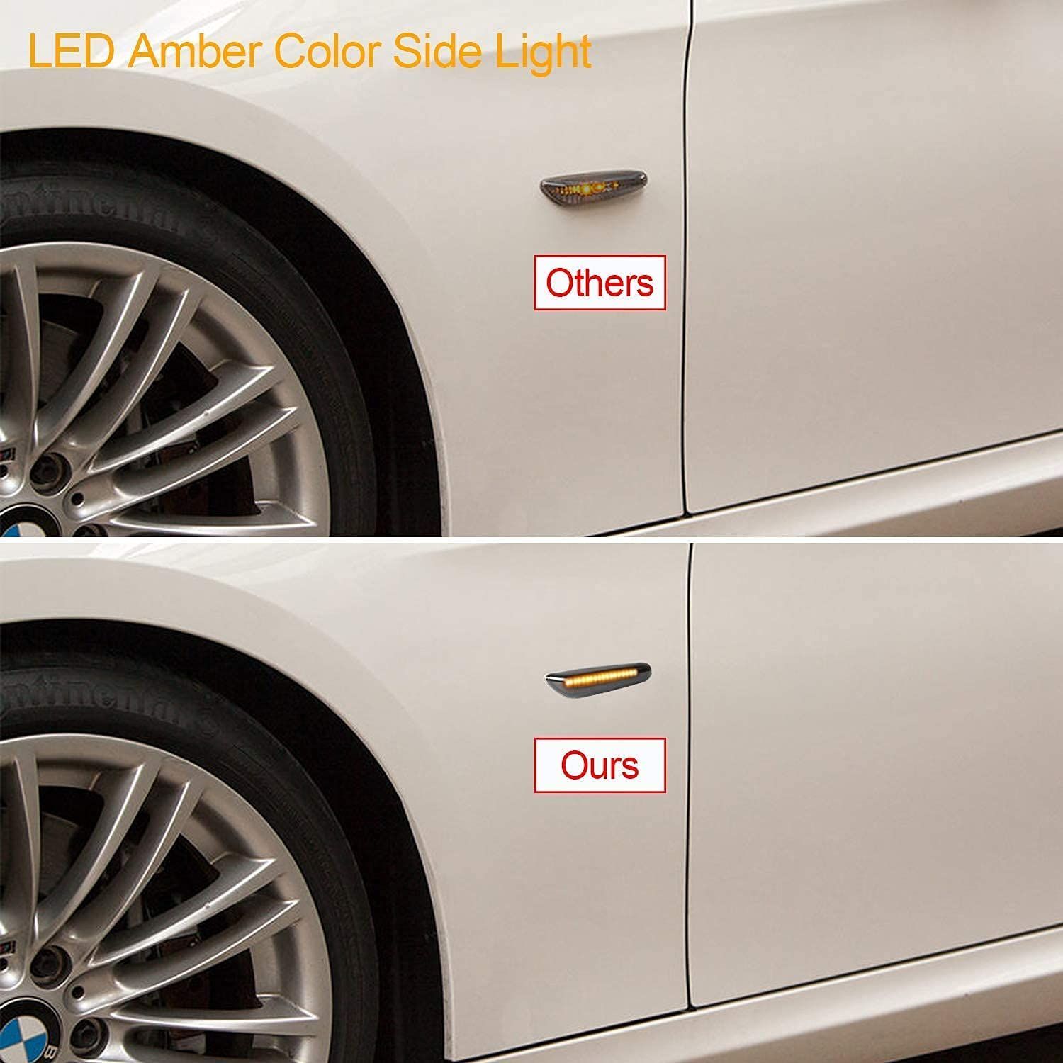 BMW LED サイドマーカー ウインカー 1シリーズ E81 E82 E87 3