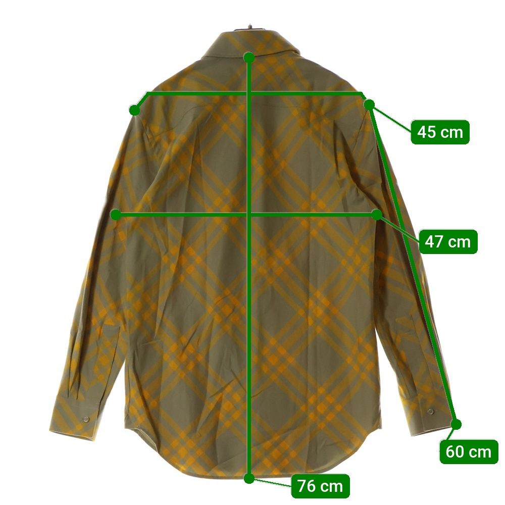 Burberry チェック柄 長袖シャツ 6Y116cm BURBERRY バーバリー 長袖シャツ 6Y 116cm チェック柄 コットン