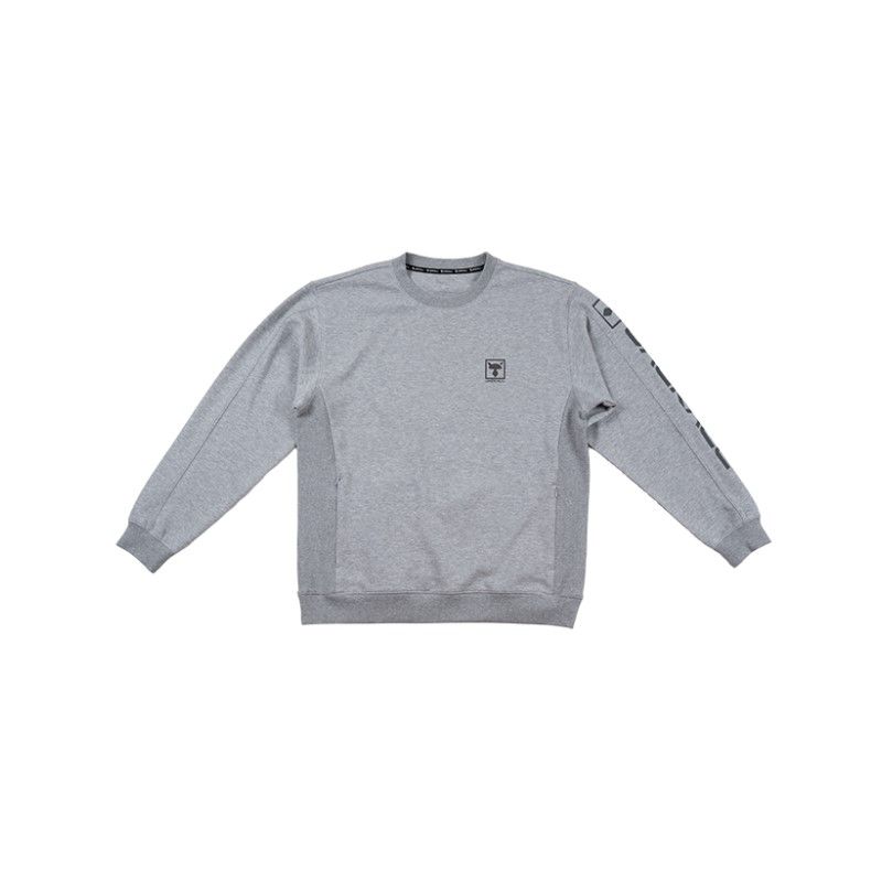 クルーネックスウェット XXL グレー