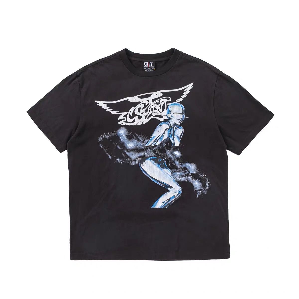 SAINT MICHAEL × SORAYAMA コラボ 半袖 Tシャツ