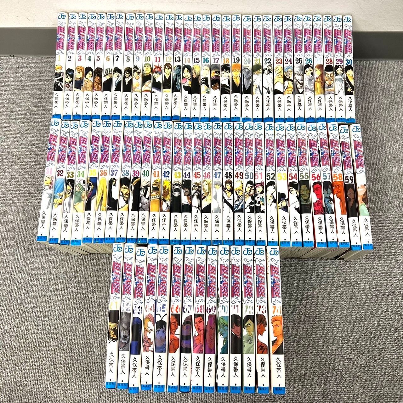 CH001 Q604-CH10-480 BLEACH ブリーチ 久保帯人 1～74巻 全巻