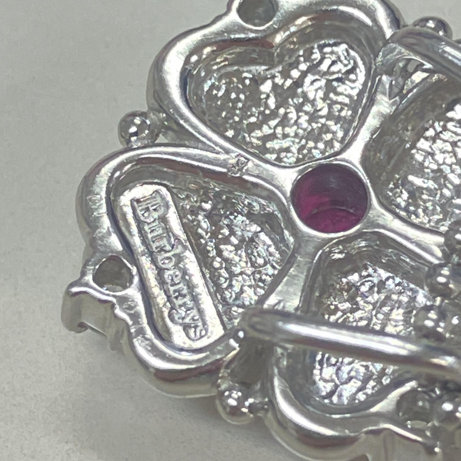 Burberry バーバリー ネックレス Ptプラチナ ピンク PT.017.012刻印  