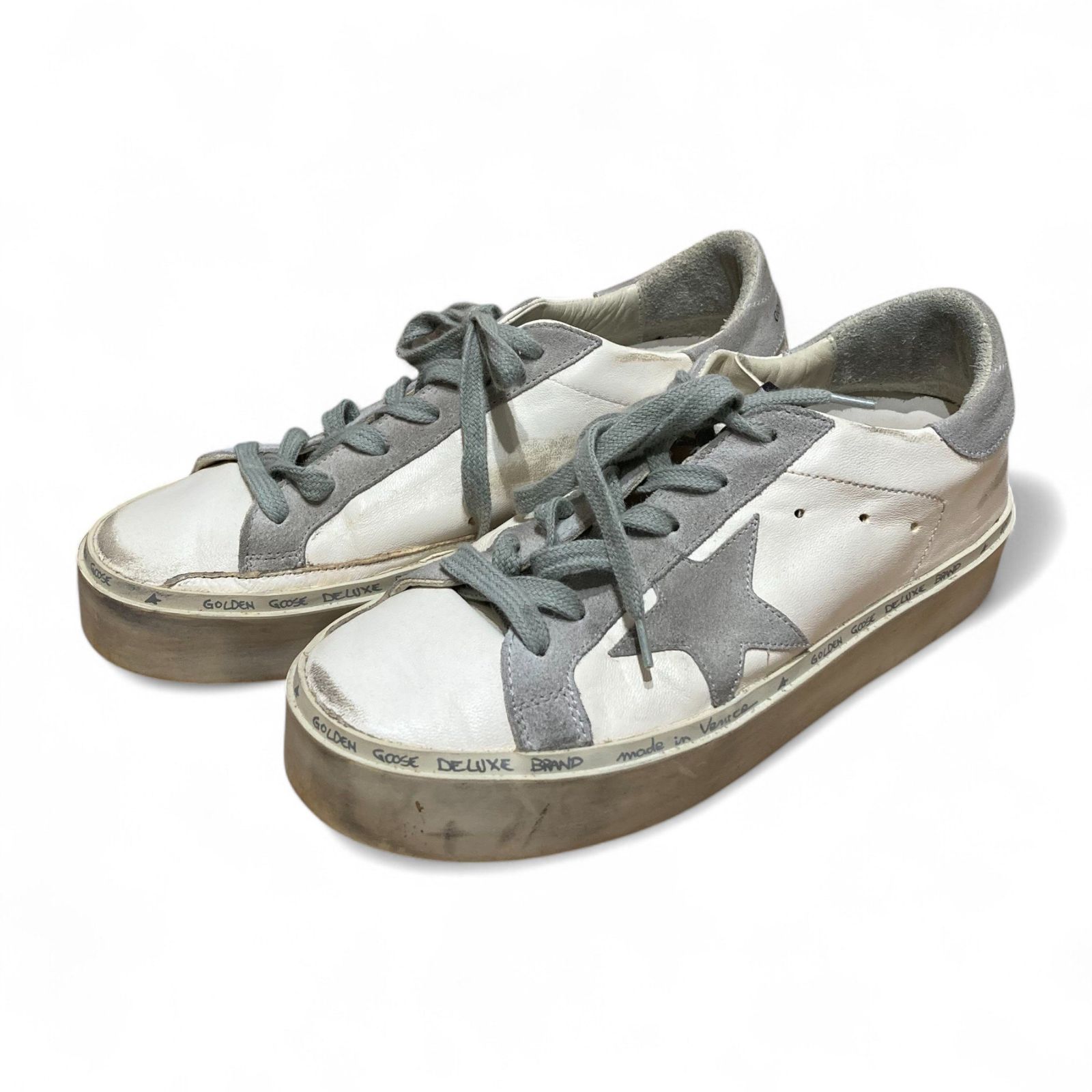 GOLDEN GOOSE ゴールデングース ⑤ 19093510002810 ハイスター スニーカー レディース ホワイト 37