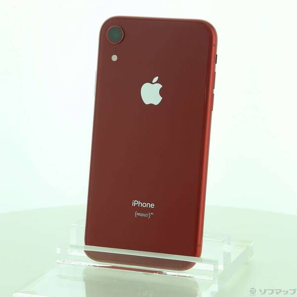 iPhone - ★中古美品★iPhoneXR プロダクトレッド　SIMフリー 中古品〕 iPhoneXR 128GB プロダクトレッド NT0N2J／A SIMフリー