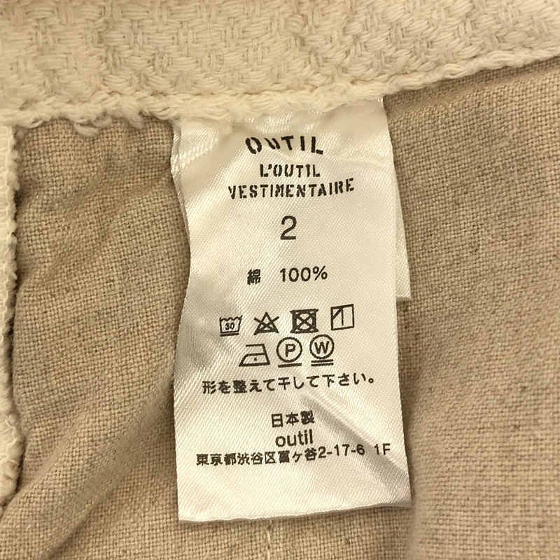 OUTIL / ウティ | 2021SS | PANTALON SAIX オーバーオール サロペット