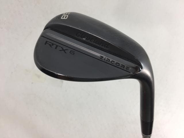 中古2本セット　クリーブランド RTX 6 ブラックサテン ウエッジ クリーブランド RTX 6 ZIPCORE ウェッジ ブラックサテン