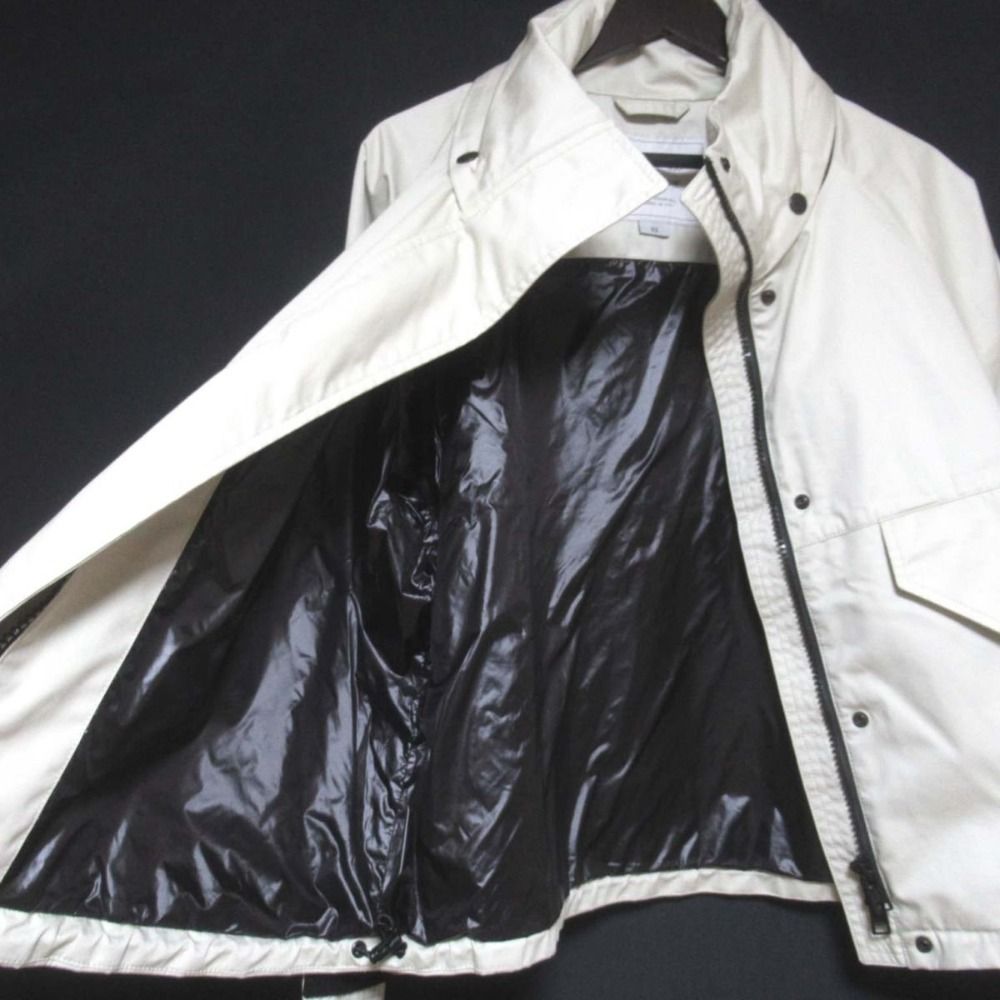 美品 20SS WOOLRICH ウールリッチ LILY SHORT JACKET 収納フード