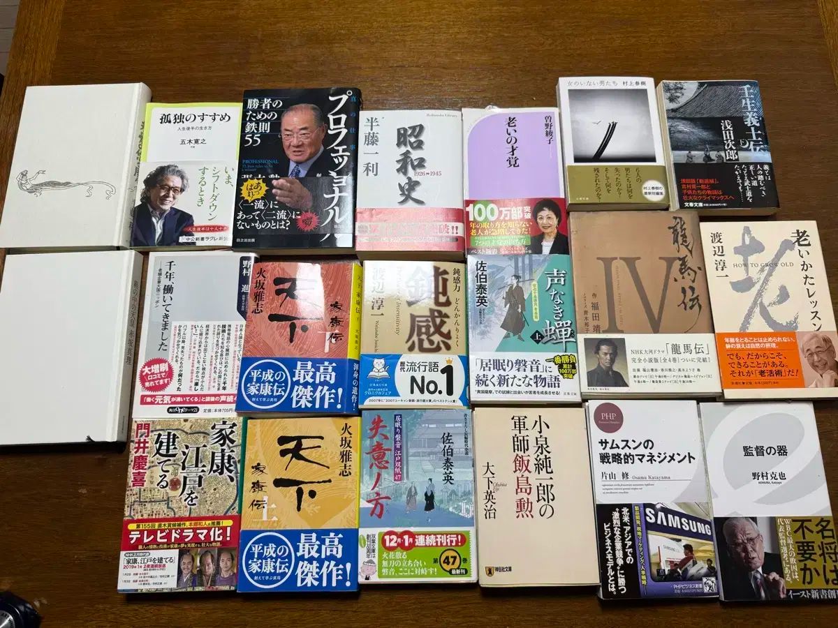 日本 小説|経営|歴史 本 集め 20 巻