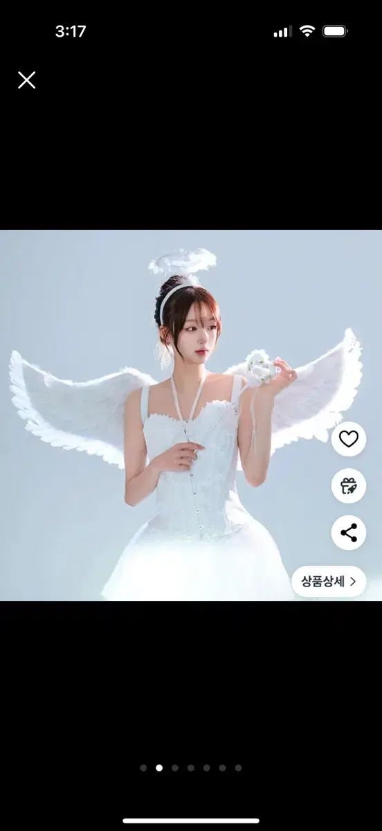 コスチューム 天使 フリル ハロウィーン コスチューム セット 天使 衣装