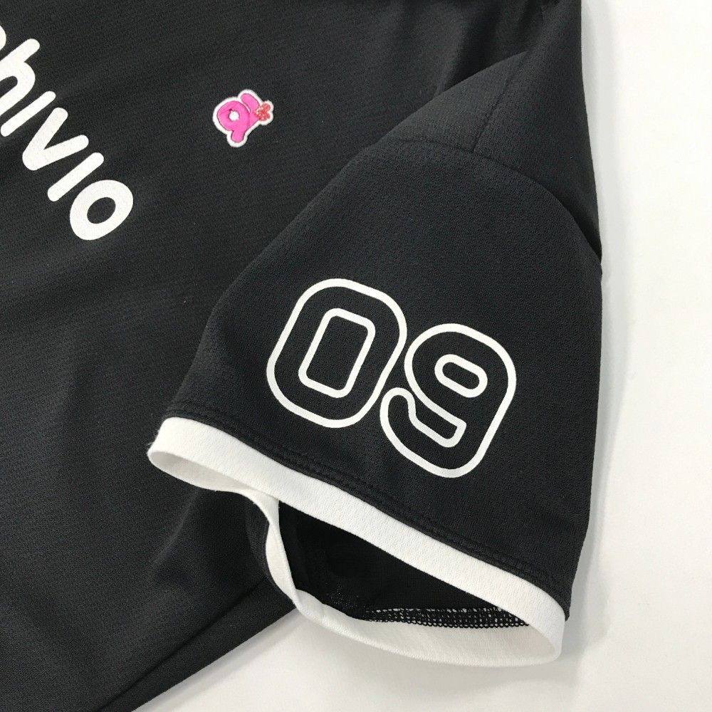 サイズ：38 ARCHIVIO アルチビオ  半袖ハイネックTシャツ  ブラック系 [240101429780] ゴルフウェア レディース ストスト サイズ：38 ARCHIVIO アルチビオ 半袖ハイネックTシャツ