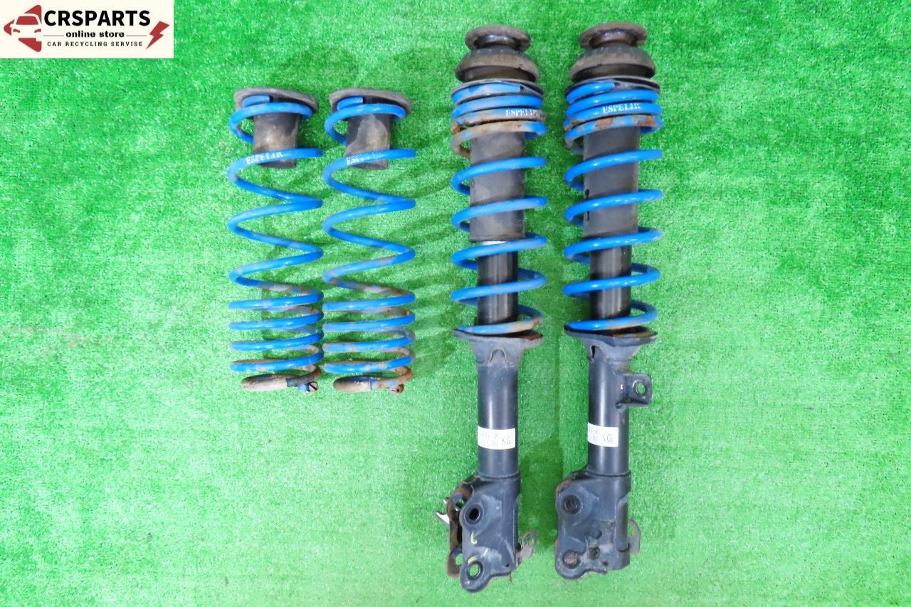 ESPELIR ダウンサス スプリング バネ コイル 1台分 JE1 ゼスト 純正 Fショック付 おまけ No 13784