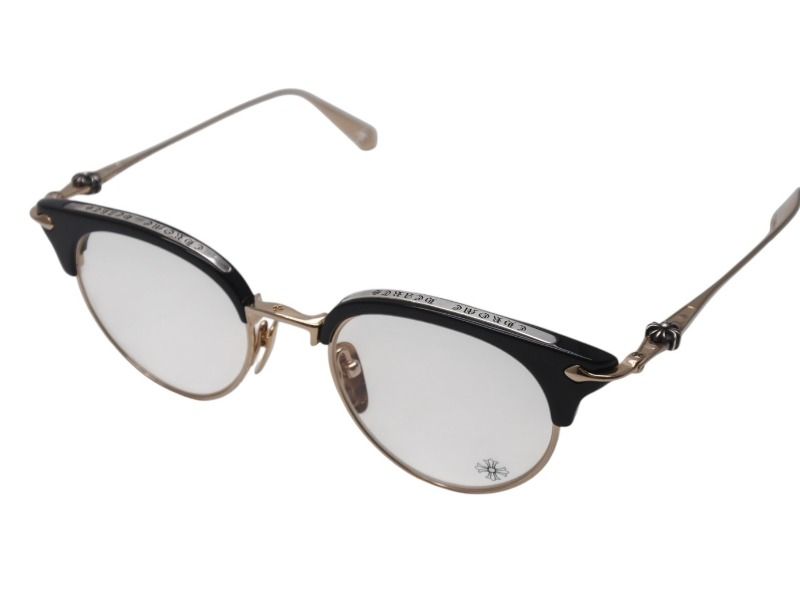 CHROME HEARTS クロムハーツ SLUNTRADICTION II メガネ 48□20-148  