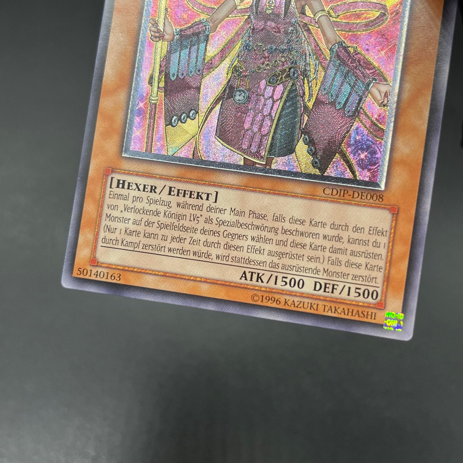 遊戯王 魅惑の女王ＬＶ７ レリーフ ドイツ語 EU版 A WWW_STEELWINDOWSANDDOORS_COM