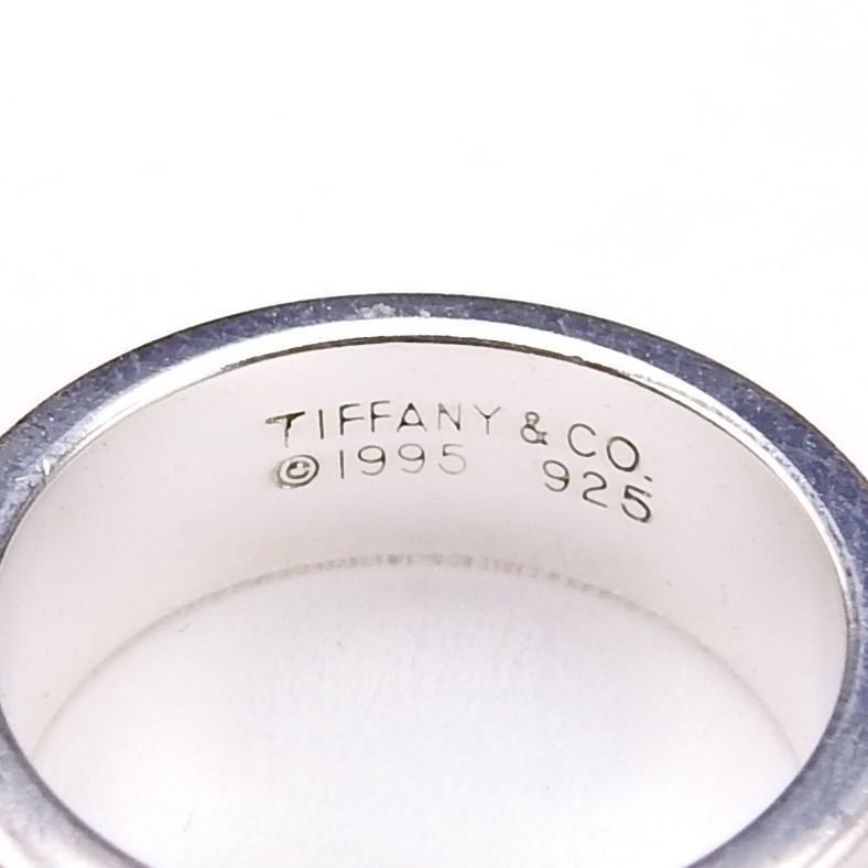 極美品　Tiffany オープンアトラス リング　Sv925 ７号 TIFFANY&Co[ティファニー] アトラス オープン リング 並行輸入品