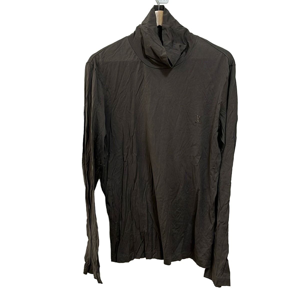 LOUIS VUITTON 長袖Tシャツ LOUIS VUITTON - LOUIS VUITTON 肩ボタン LVロゴ 長袖