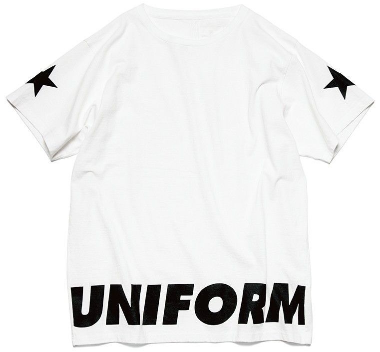 uniform experiment ユニフォームエクスペリント スター ロゴ Tシャツ