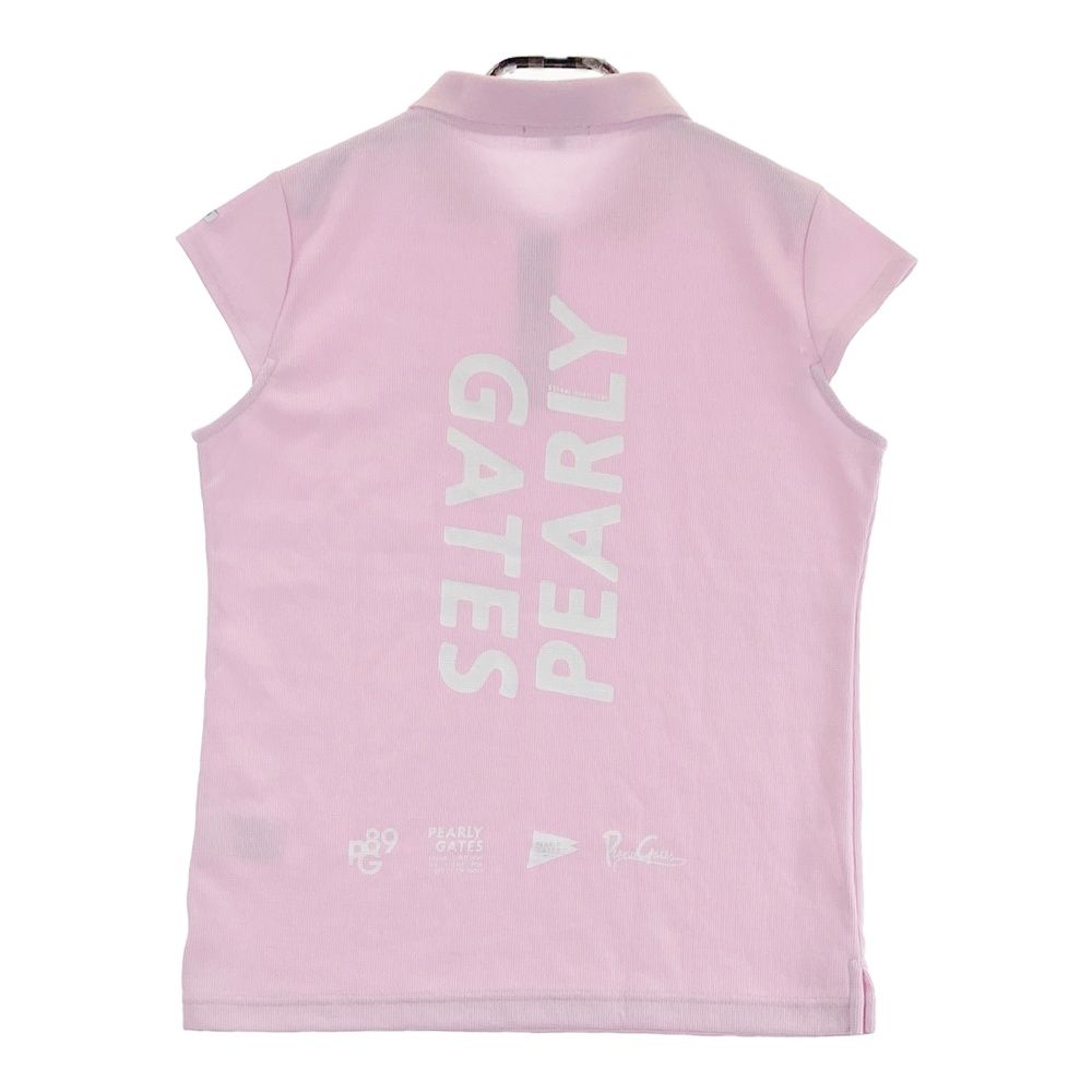 サイズ：2 PEARLY GATES パーリーゲイツ 半袖ポロシャツ ホワイト系