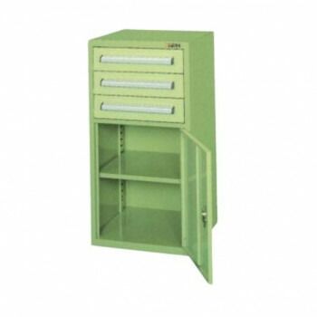 サカエ 工具管理ユニットKU型 450×450×880mm グリーン KU-42C