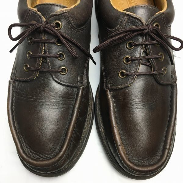 SALEu003e試着交換OK！Paraboot パラブーツ レザーシューズ ローブーツ size27.0-27.5相当 ダークブラウン/茶/BROWN〉管NO.WZF-135  #BUZZBERG - メルカリ