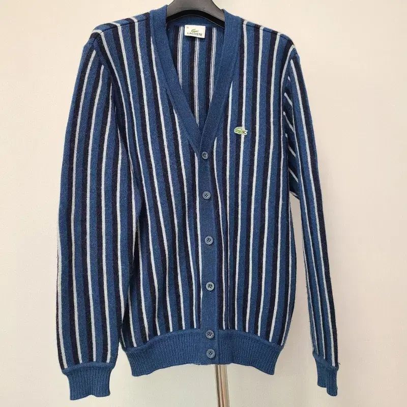 【雷市場（ポンジャン）商品韓国直送】 LACOSTE(ラコステ) 95 S ウール ニット セーター カーディガン M -ロングスリーブ- 265