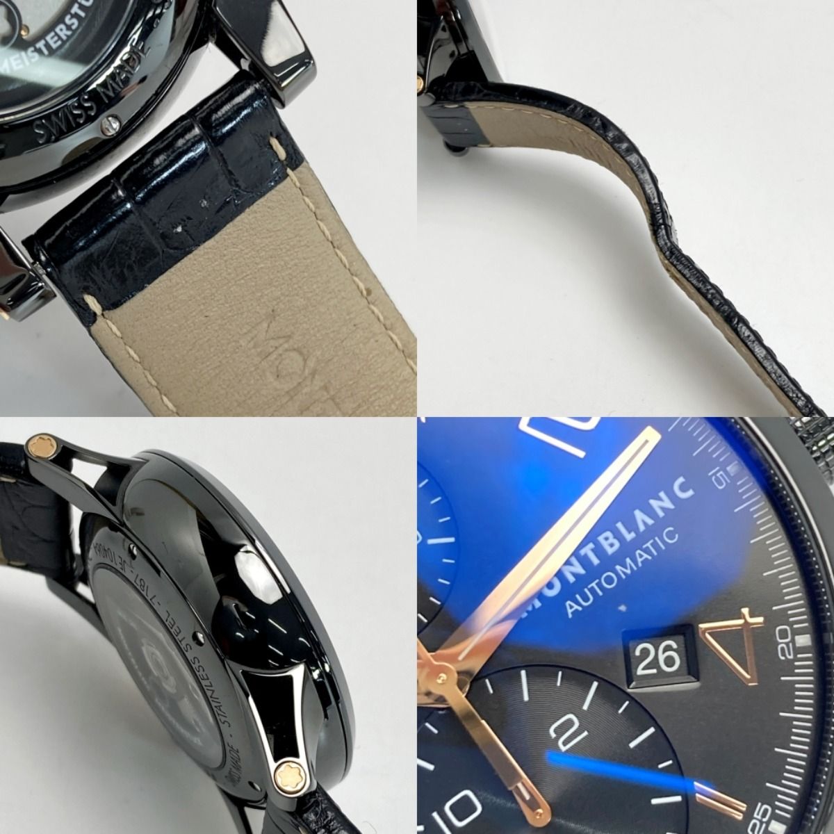 MONTBLANC モンブラン タイムウォーカー クロノグラフ デイト 7187 