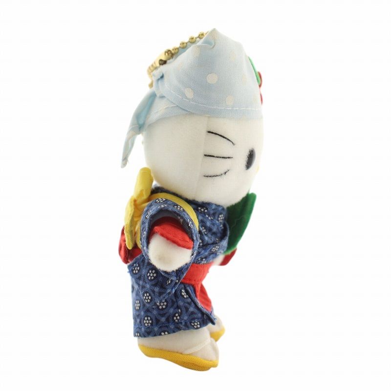 ご当地キティちゃん　静岡限定品　茶摘み　ぬいぐるみ サンリオ ご当地キティ 静岡限定 茶摘み ハローキティ 人形