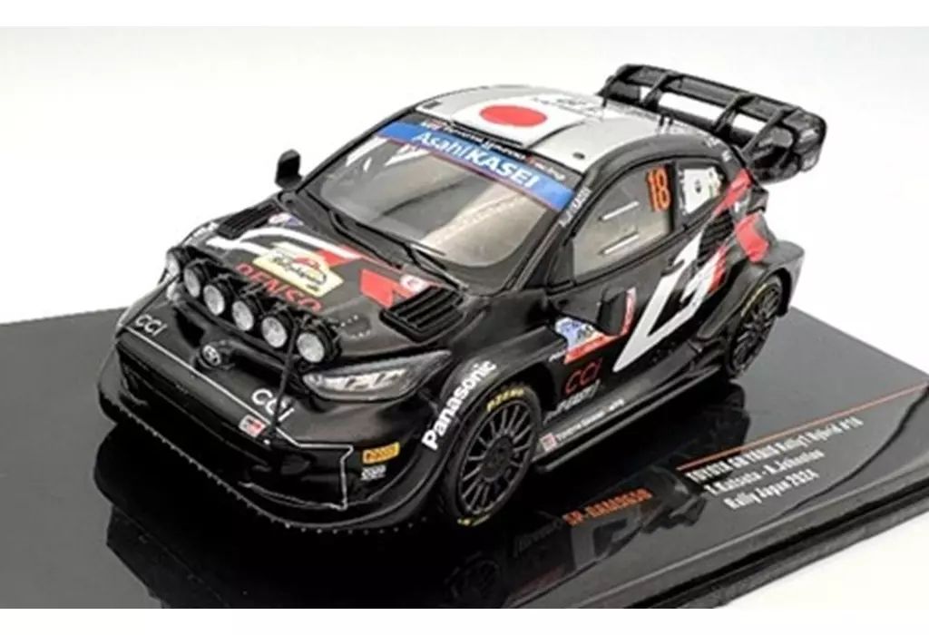 新品】ミニカー 1/43 GR ヤリス ラリー1 2024年 ラリージャパン