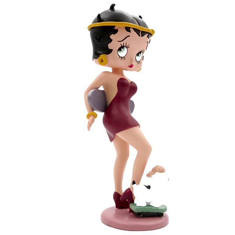 【美品・おまけ付】ベティブープ　フィギュア3点まとめ Betty Boop - ベティちゃん☆ブラックドレス☆フィギュア