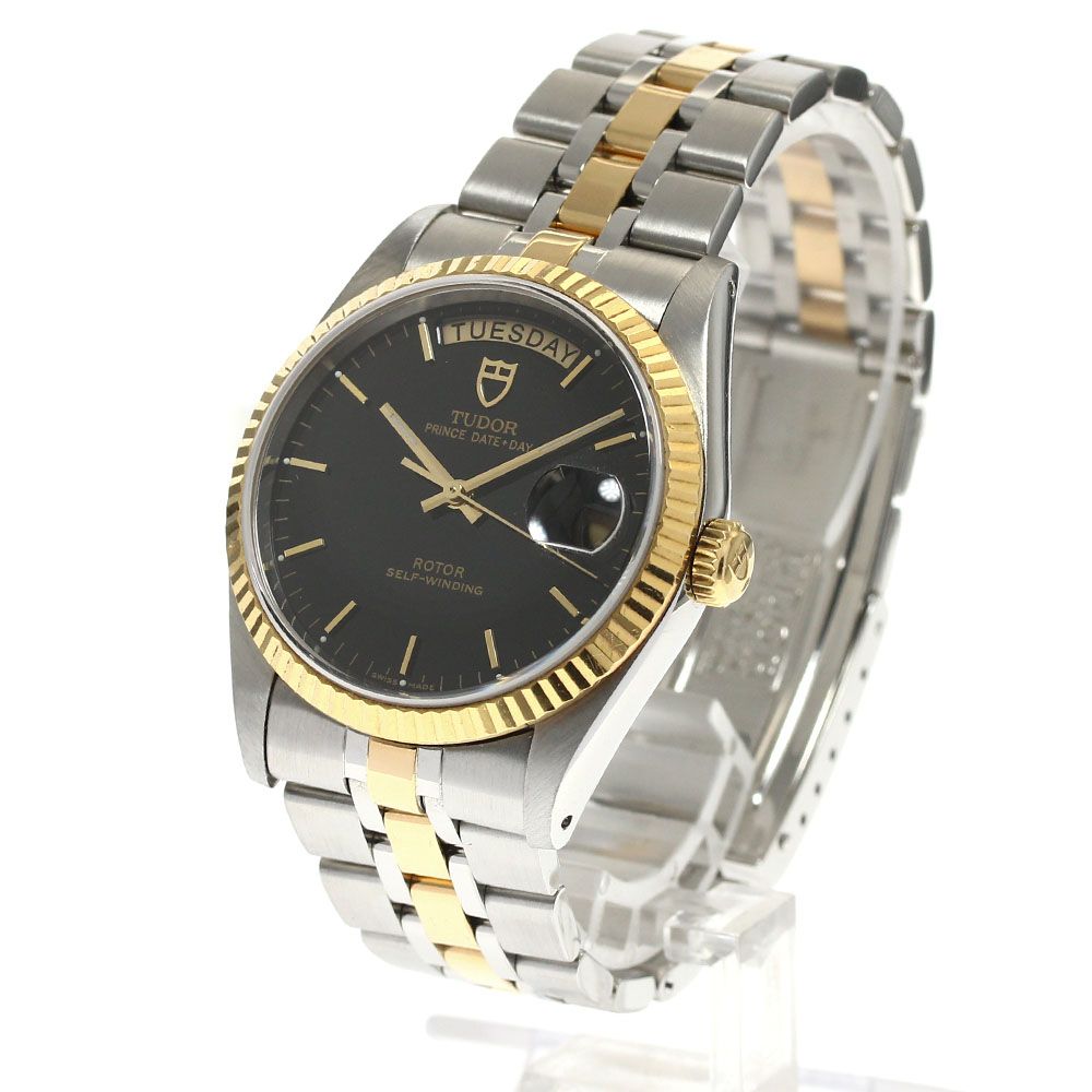 チュードル TUDOR 76213 プリンス デイトデイ YGコンビ 自動巻き