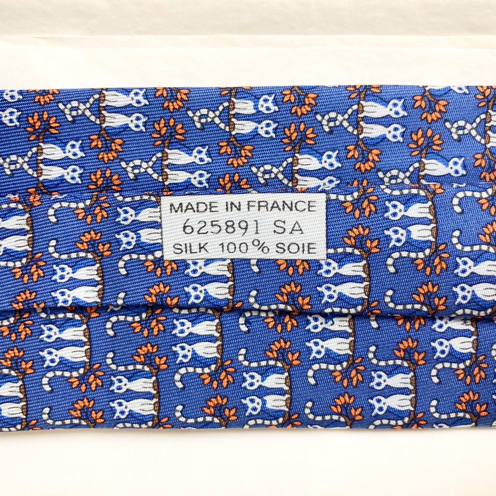 ✨未使用タグ付✨エルメス　星型の人物　総柄　ブルー　ネクタイ 楽天市場】【未使用品】【アパレル】HERMES エルメス ネクタイ