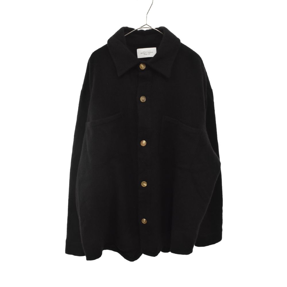 UNUSED (アンユーズド) 22AW Alpaca wool shirt アルパカウールシャツ 
